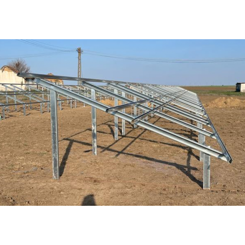 Structura zincata 20 panouri fotovoltaice montate la sol